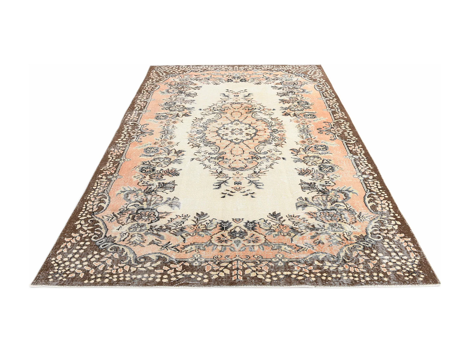 Wollteppich 175x287 Beige Ultra Vintage