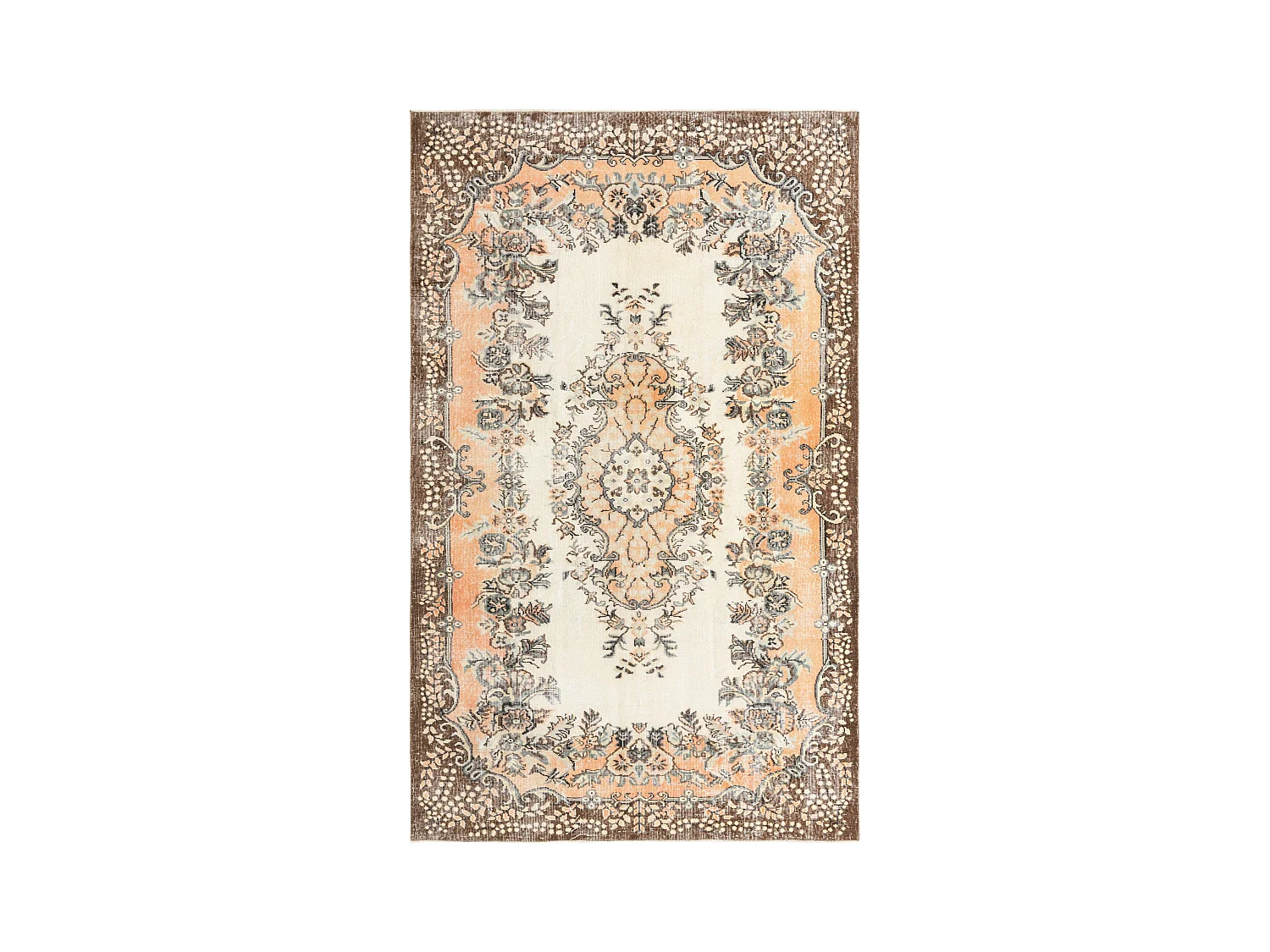 Tapis de laine 175x287 beige Ultra Vintage