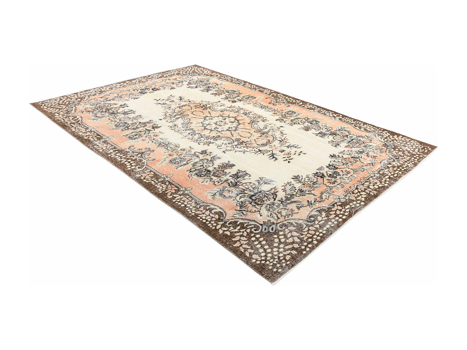 Tapis de laine 175x287 beige Ultra Vintage