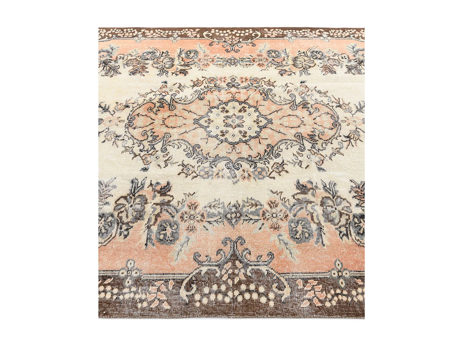 Tapis de laine 175x287 beige Ultra Vintage