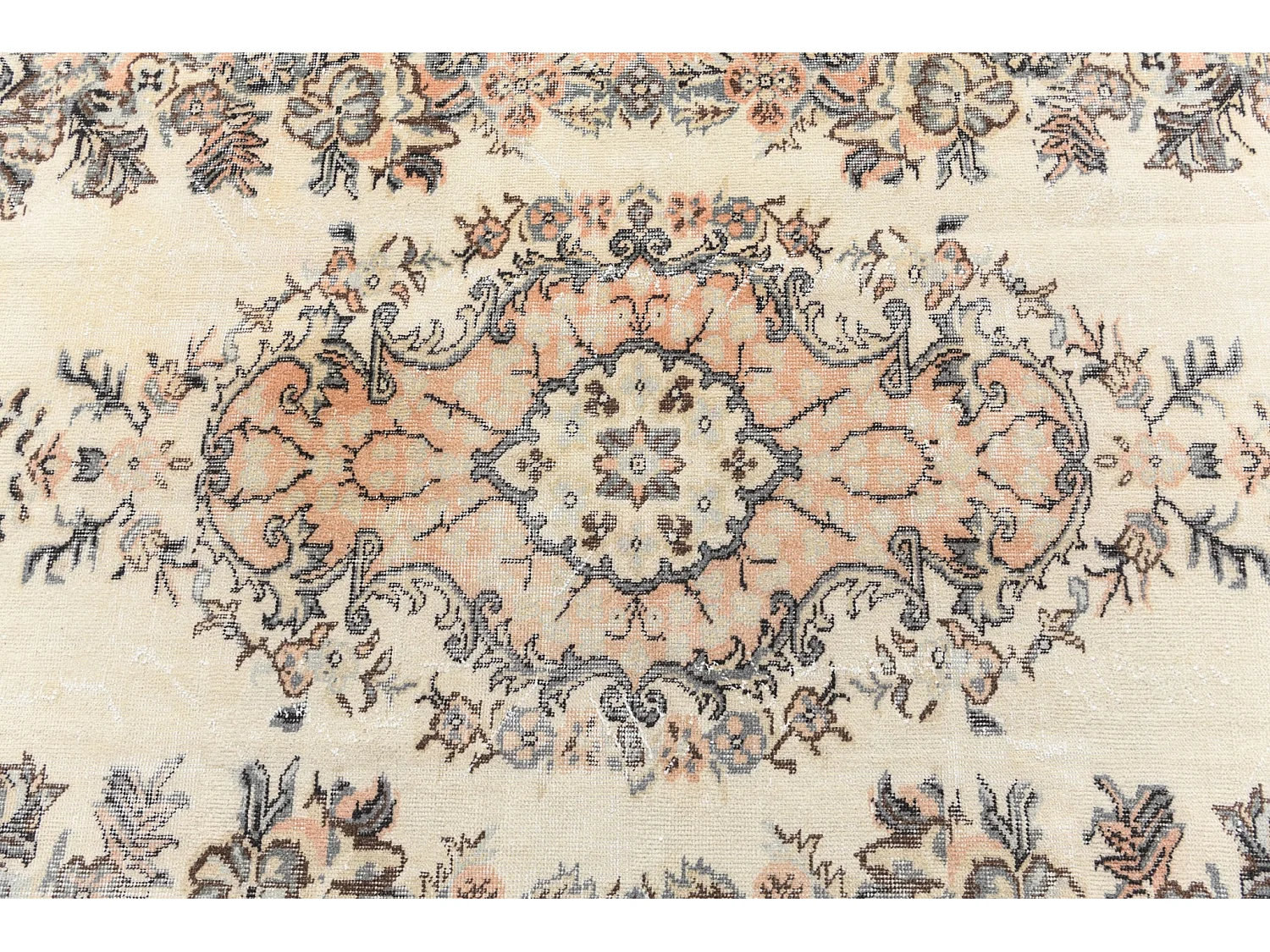 Tapis de laine 175x287 beige Ultra Vintage