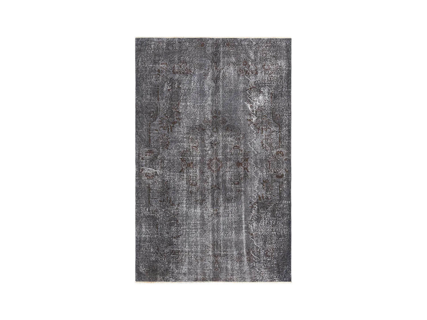 Tapis de laine 165x269 gris Ultra Vintage