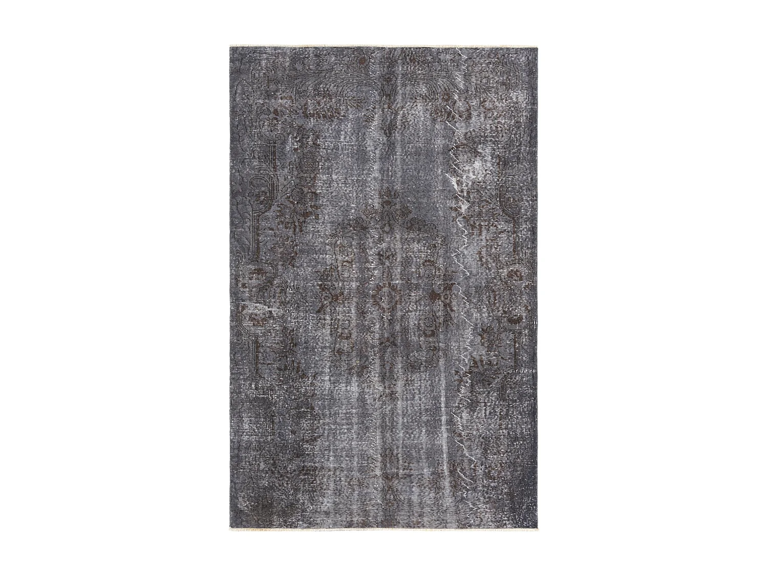 Tapis de laine 165x269 gris Ultra Vintage