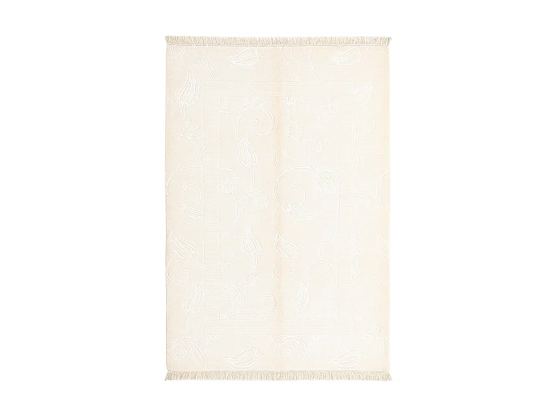 Wollteppich 124x183 Beige Darya