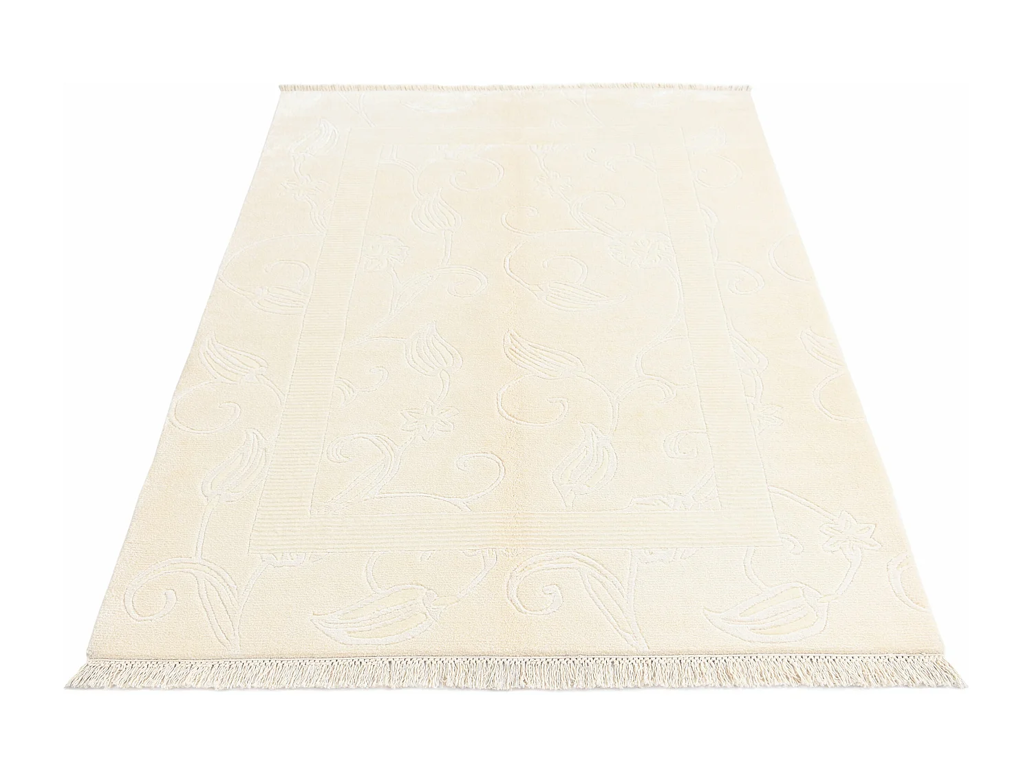 Tappeto in lana 124x183 beige Darya