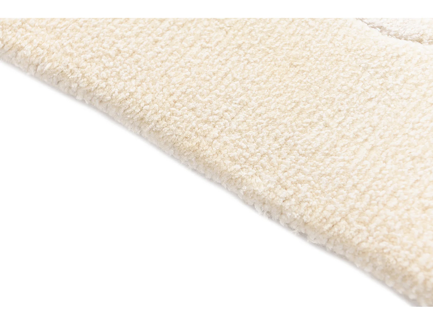 Tapis de laine 124x183 beige Darya