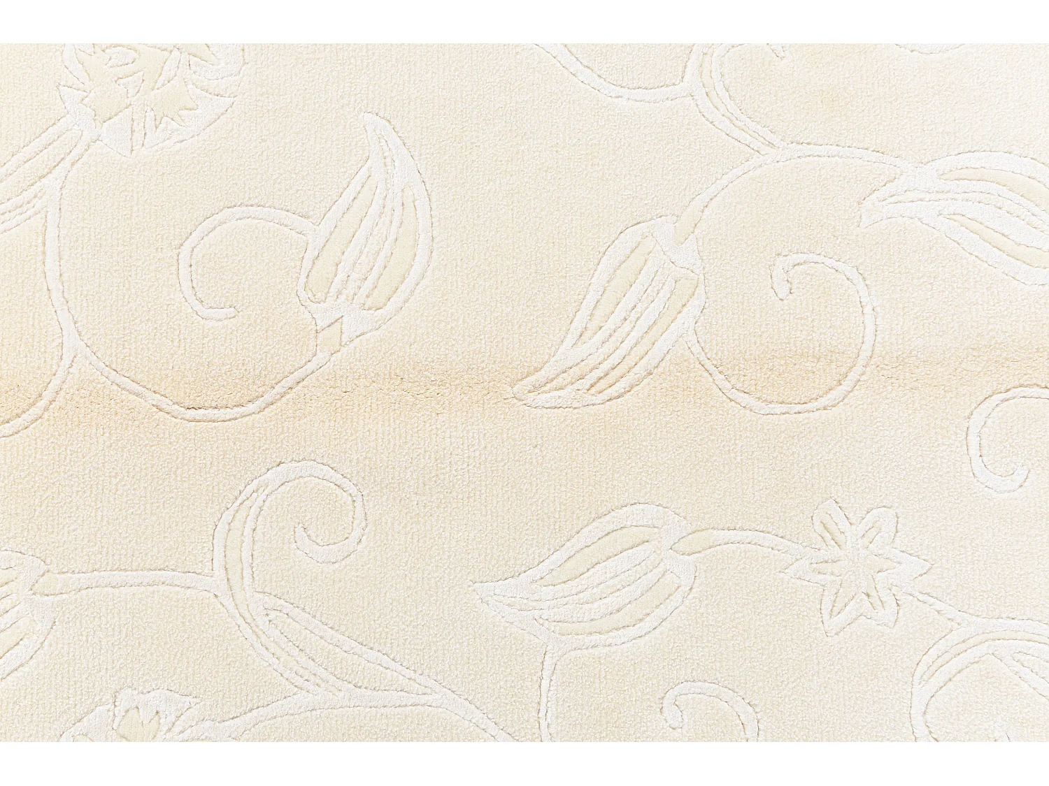 Tapis de laine 124x183 beige Darya