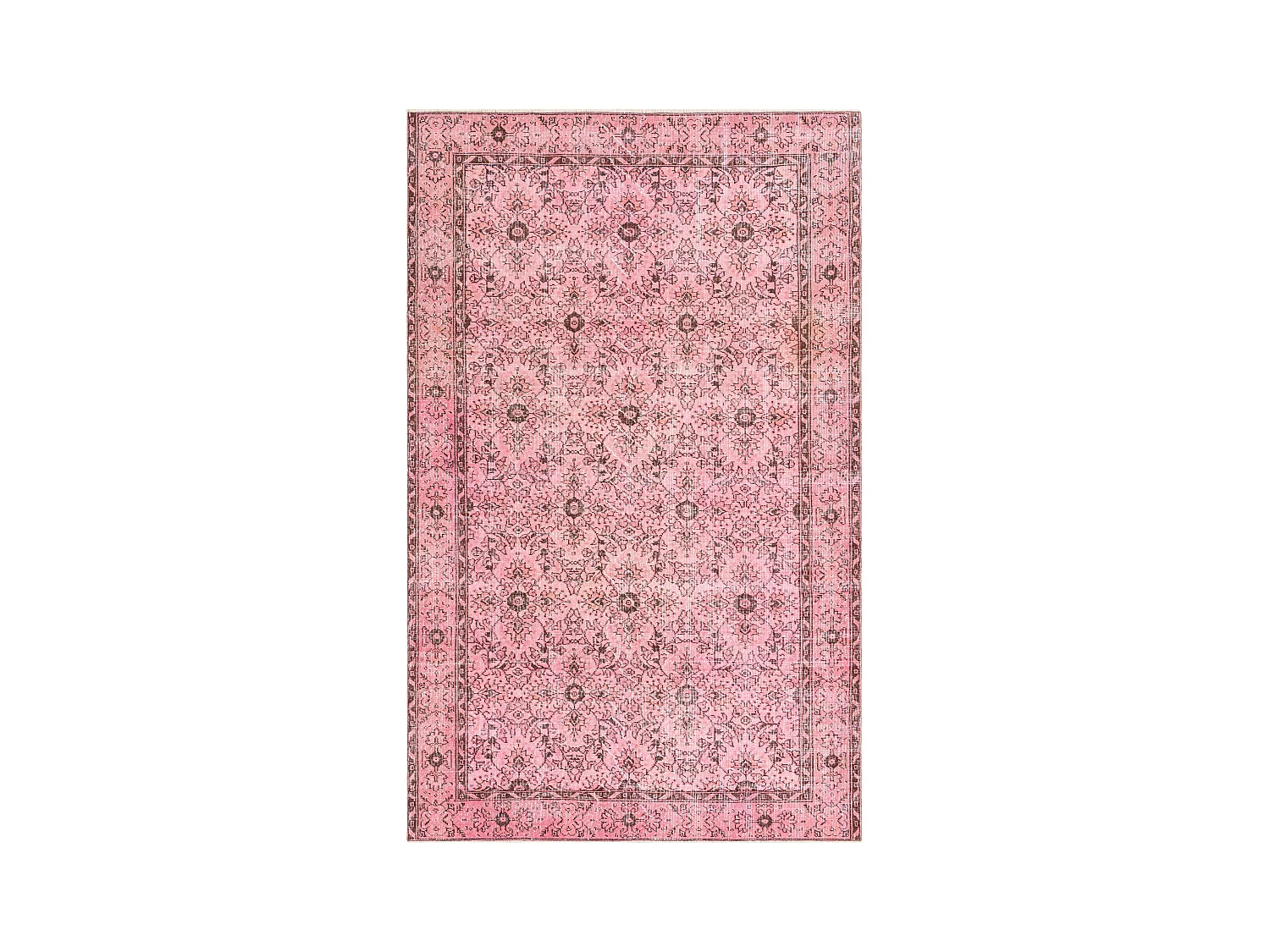 Tapis de laine 180x287 rose Ultra Vintage