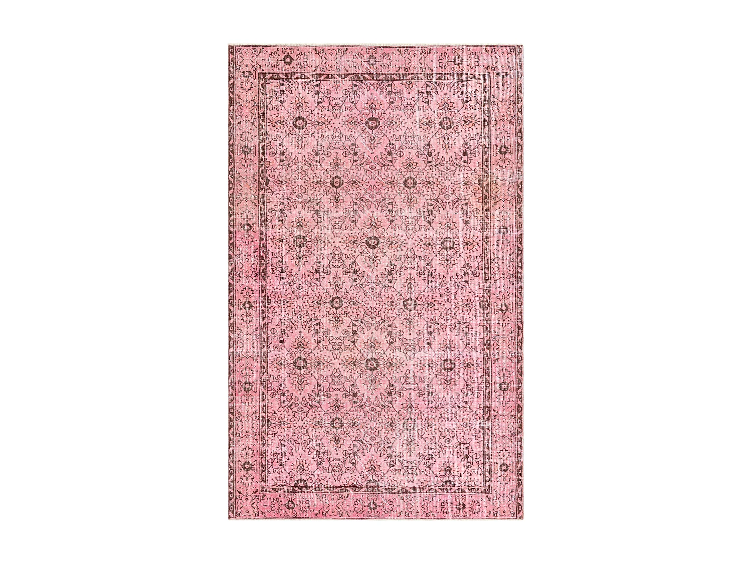 Tapis de laine 180x287 rose Ultra Vintage