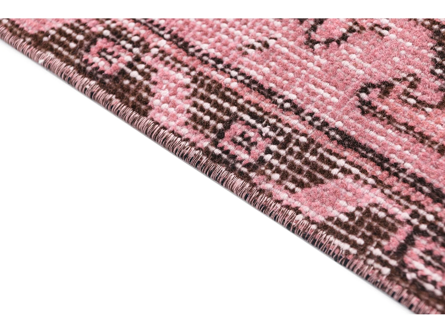 Tapis de laine 180x287 rose Ultra Vintage