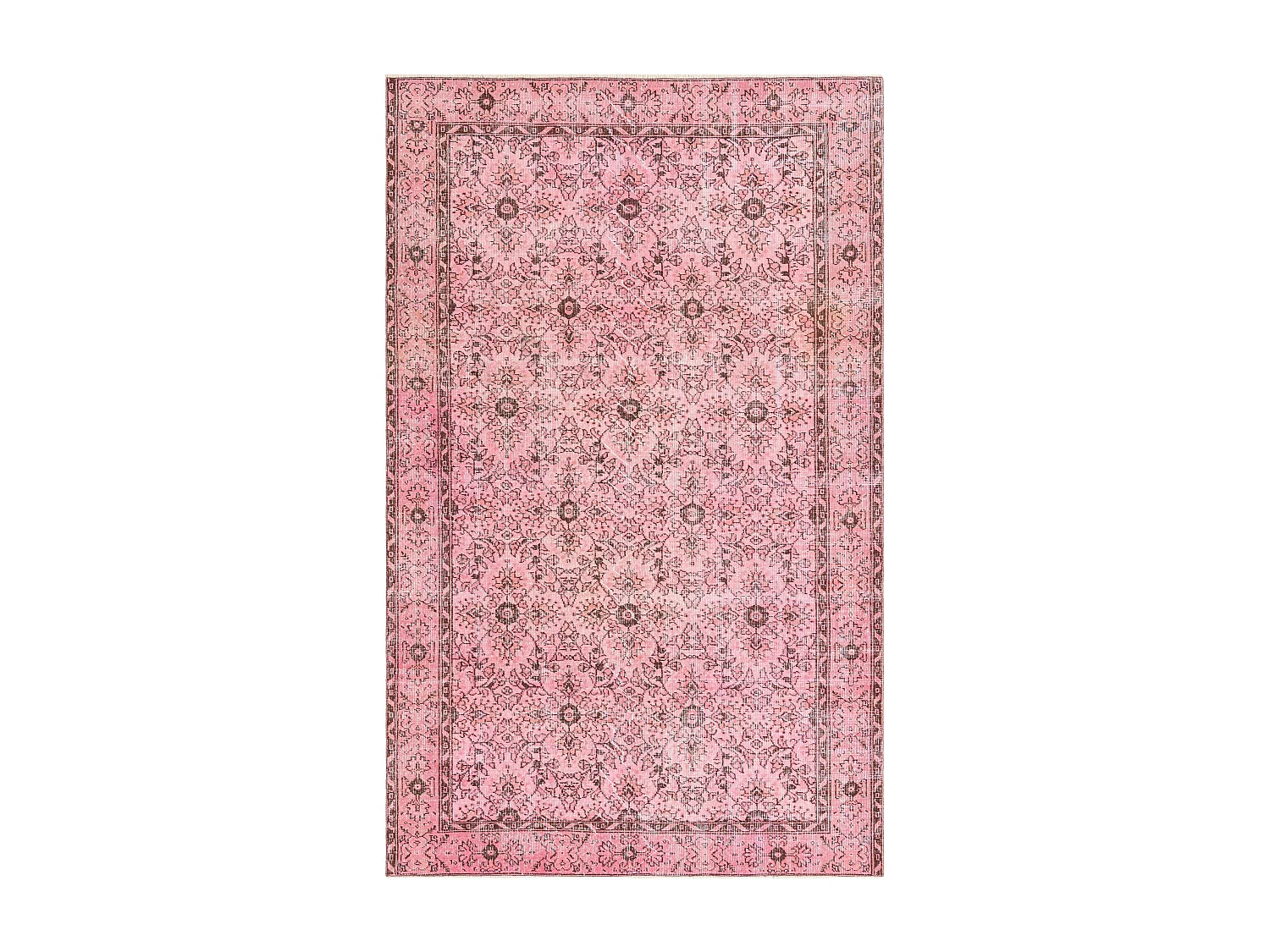 Tapis de laine 180x287 rose Ultra Vintage
