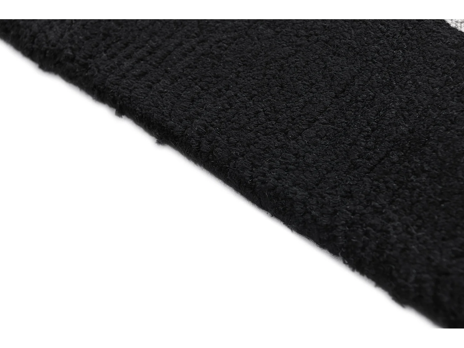 Tapis de laine 127x185 noir Darya