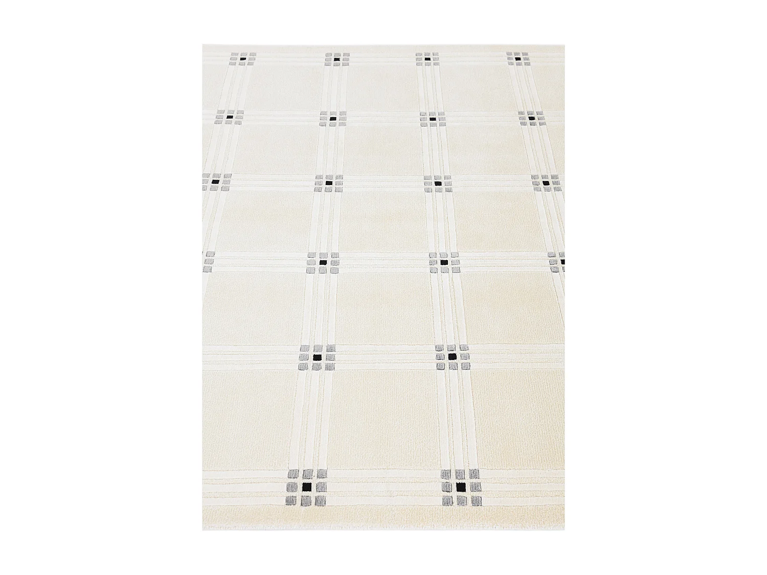 Tapis de laine 168x239 beige Darya