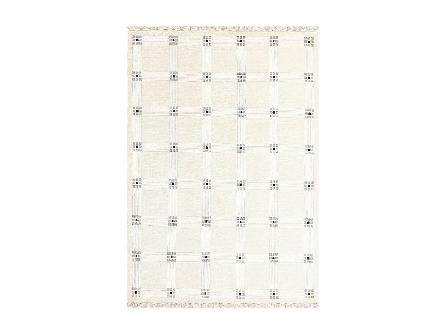 Tappeto in lana 168x239 beige Darya