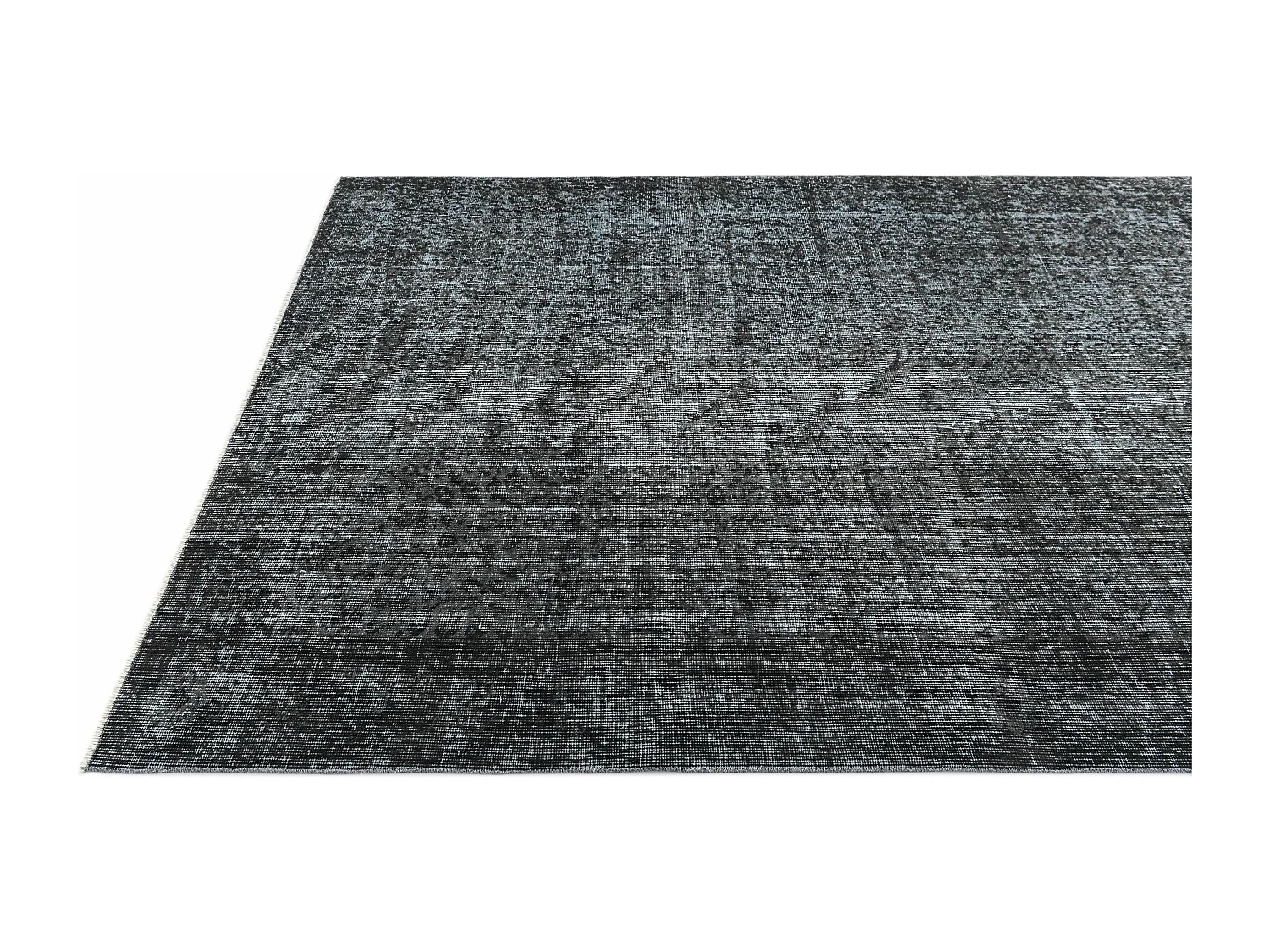 Wollteppich 160x262 Schwarz Ultra Vintage