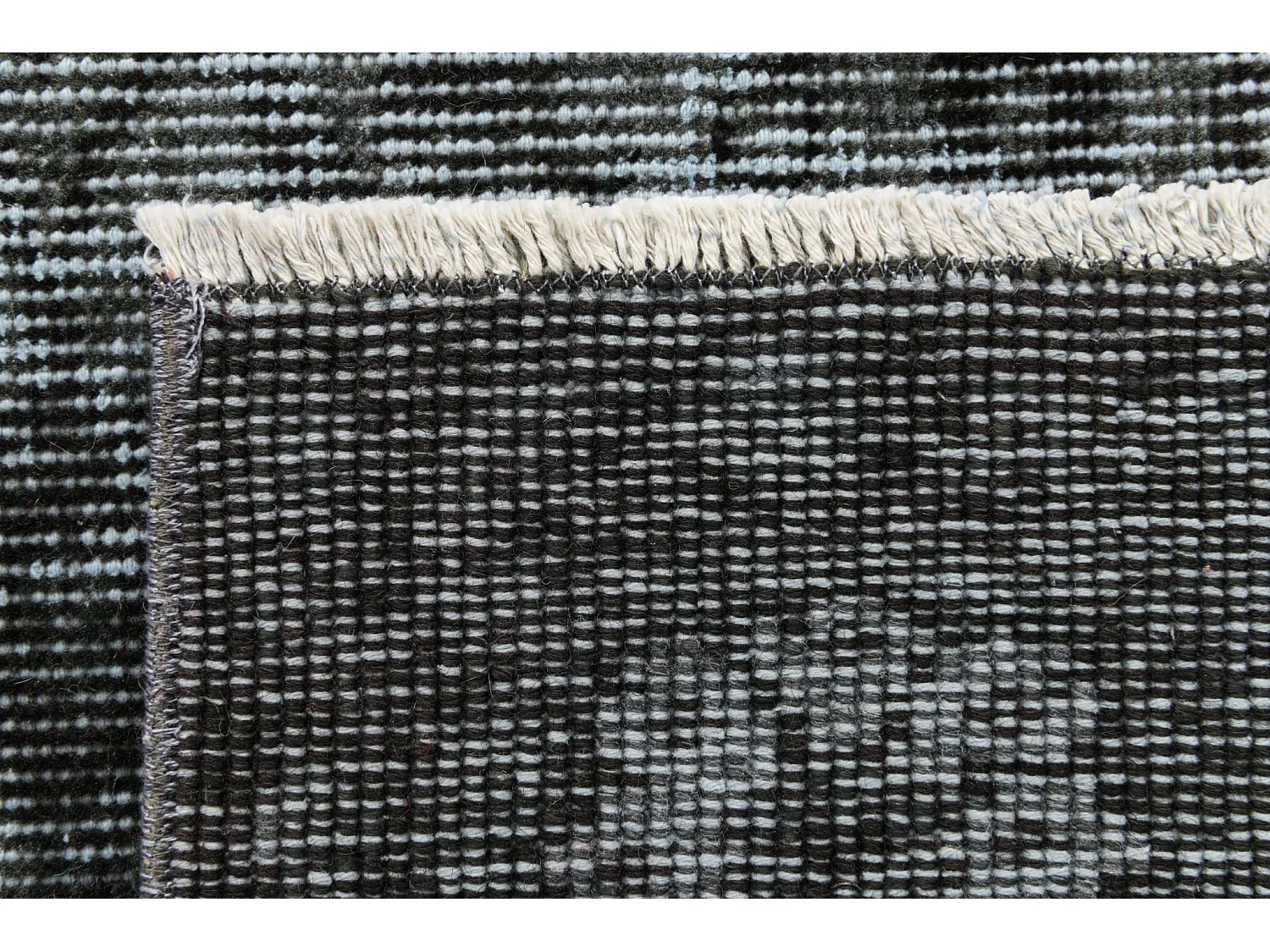 Tapis de laine 160x262 noir Ultra Vintage