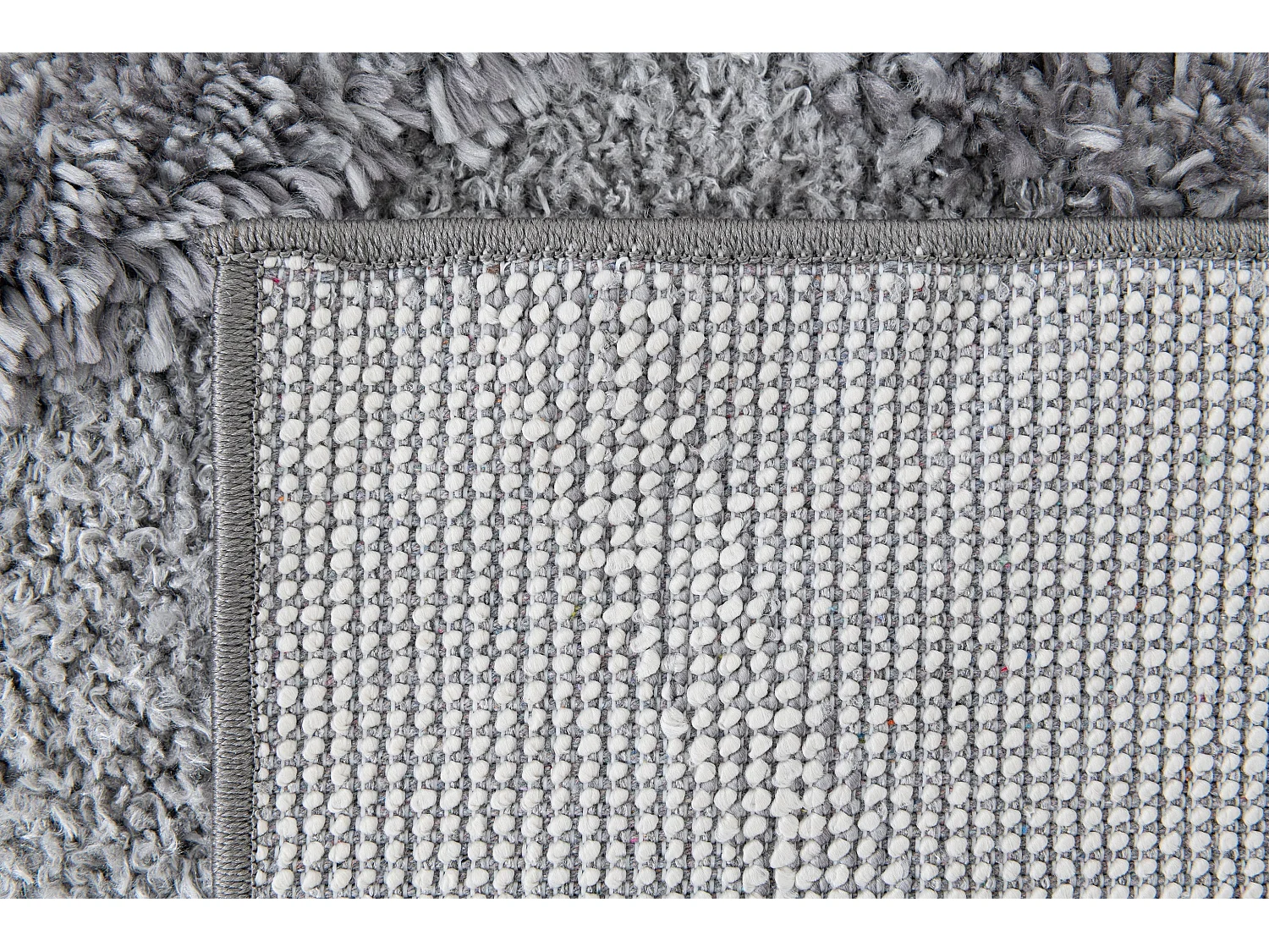 Tapis shaggy 160x245 gris Thun Tribus