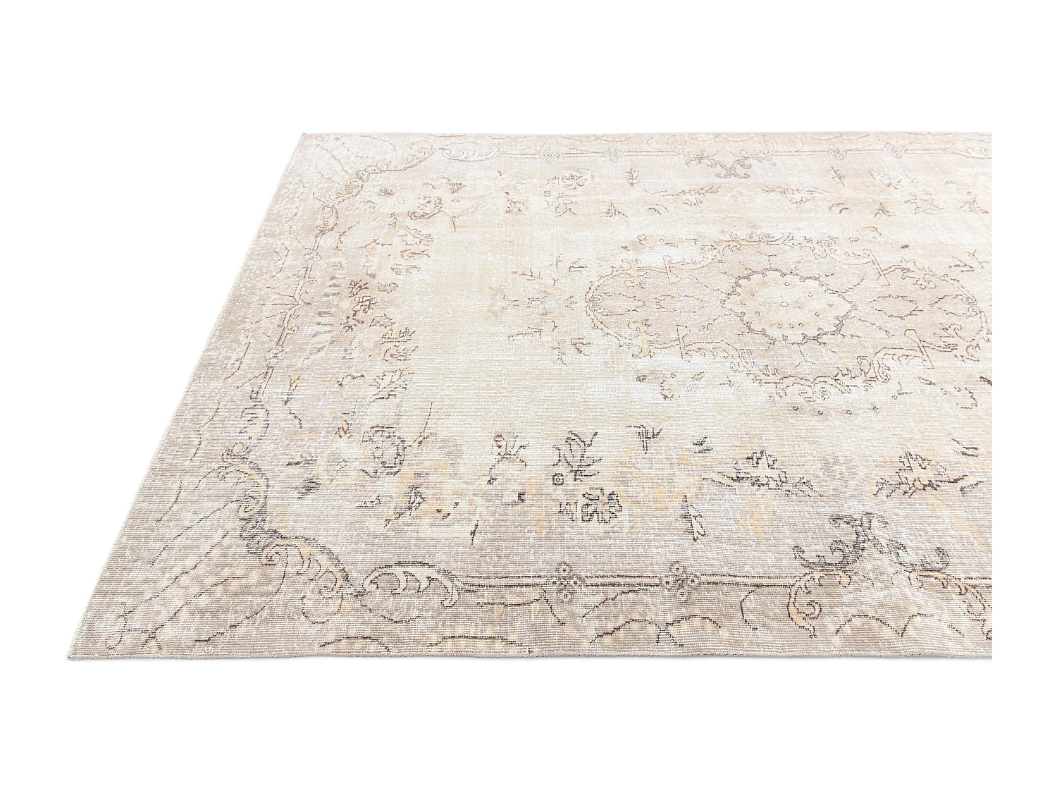 Wollteppich 206x305 Beige Ultra Vintage