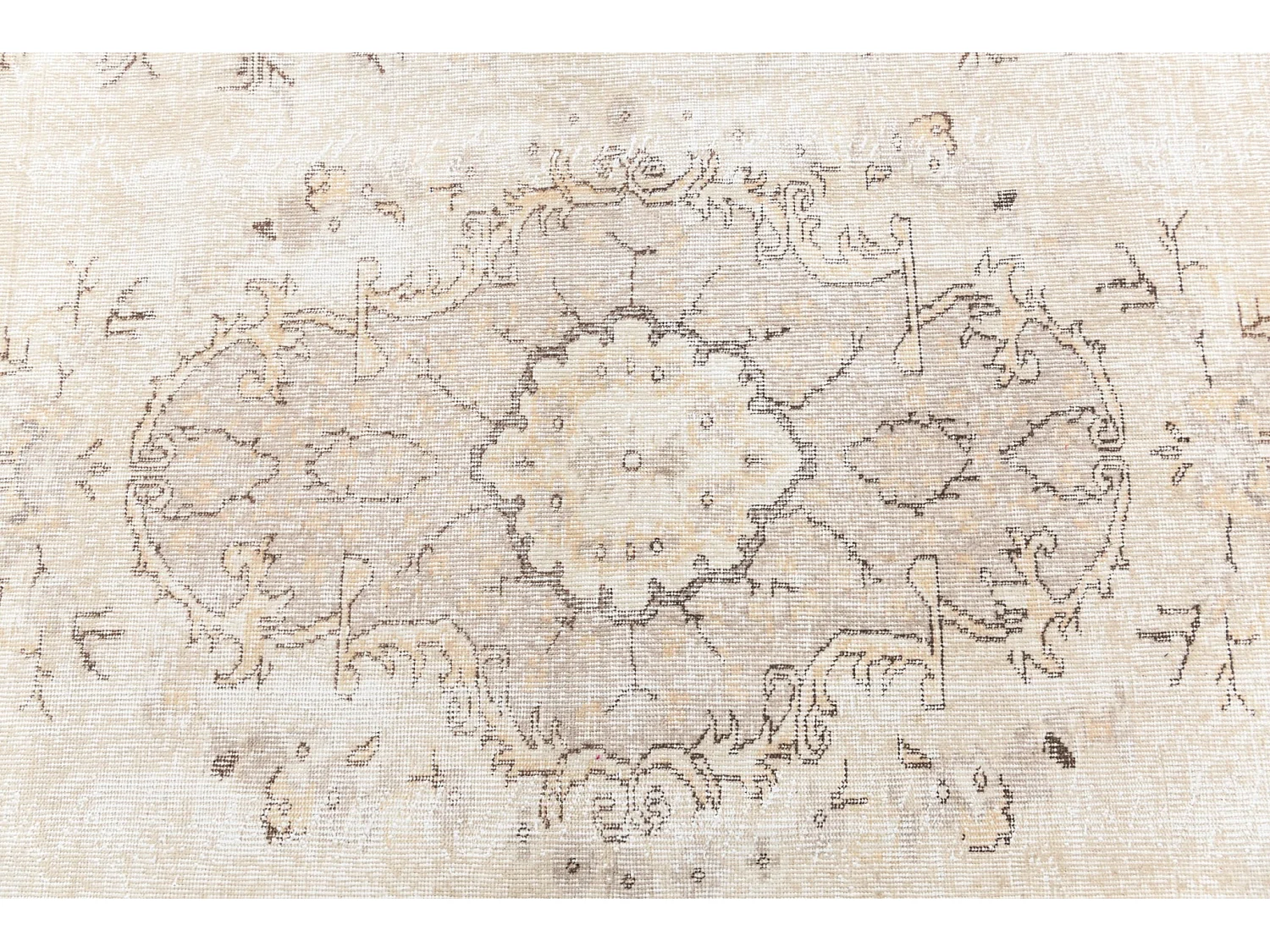 Wollteppich 206x305 Beige Ultra Vintage