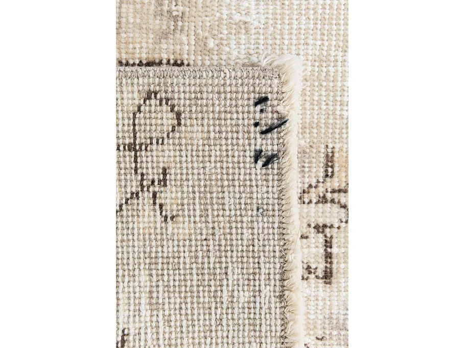 Tapis de laine 206x305 beige Ultra Vintage