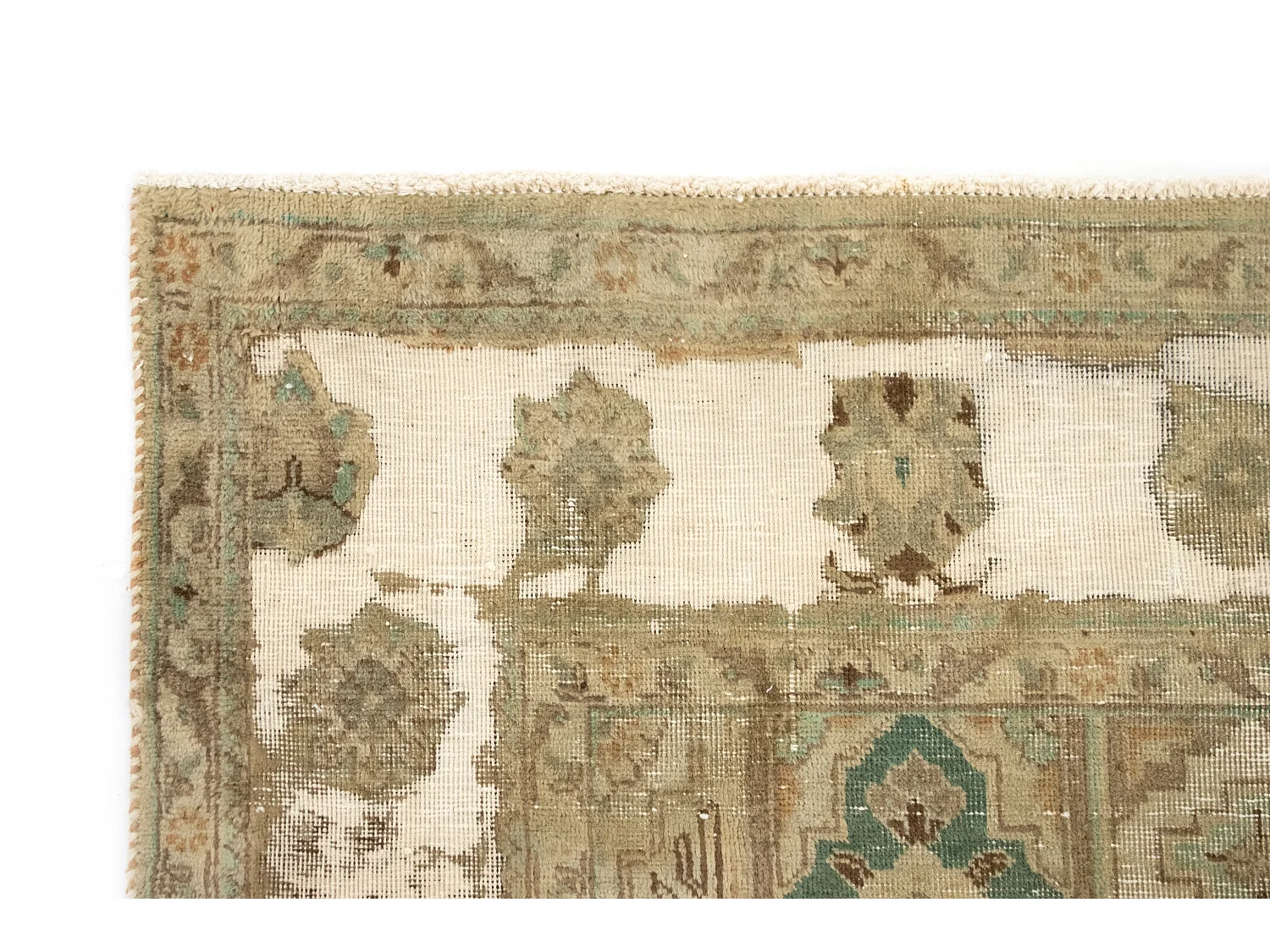 Wollteppich 196x290 Beige Vintage Royal