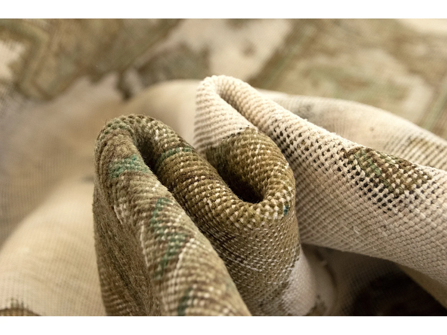 Wollteppich 196x290 Beige Vintage Royal