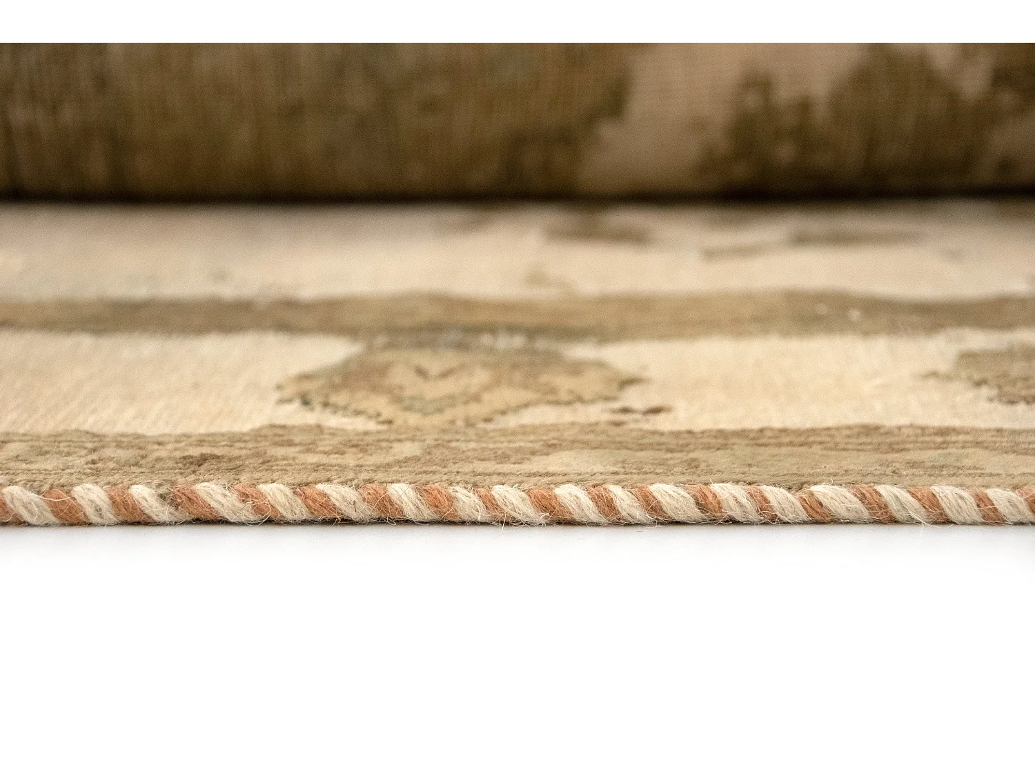 Tapis de laine 196x290 beige Vintage Royal