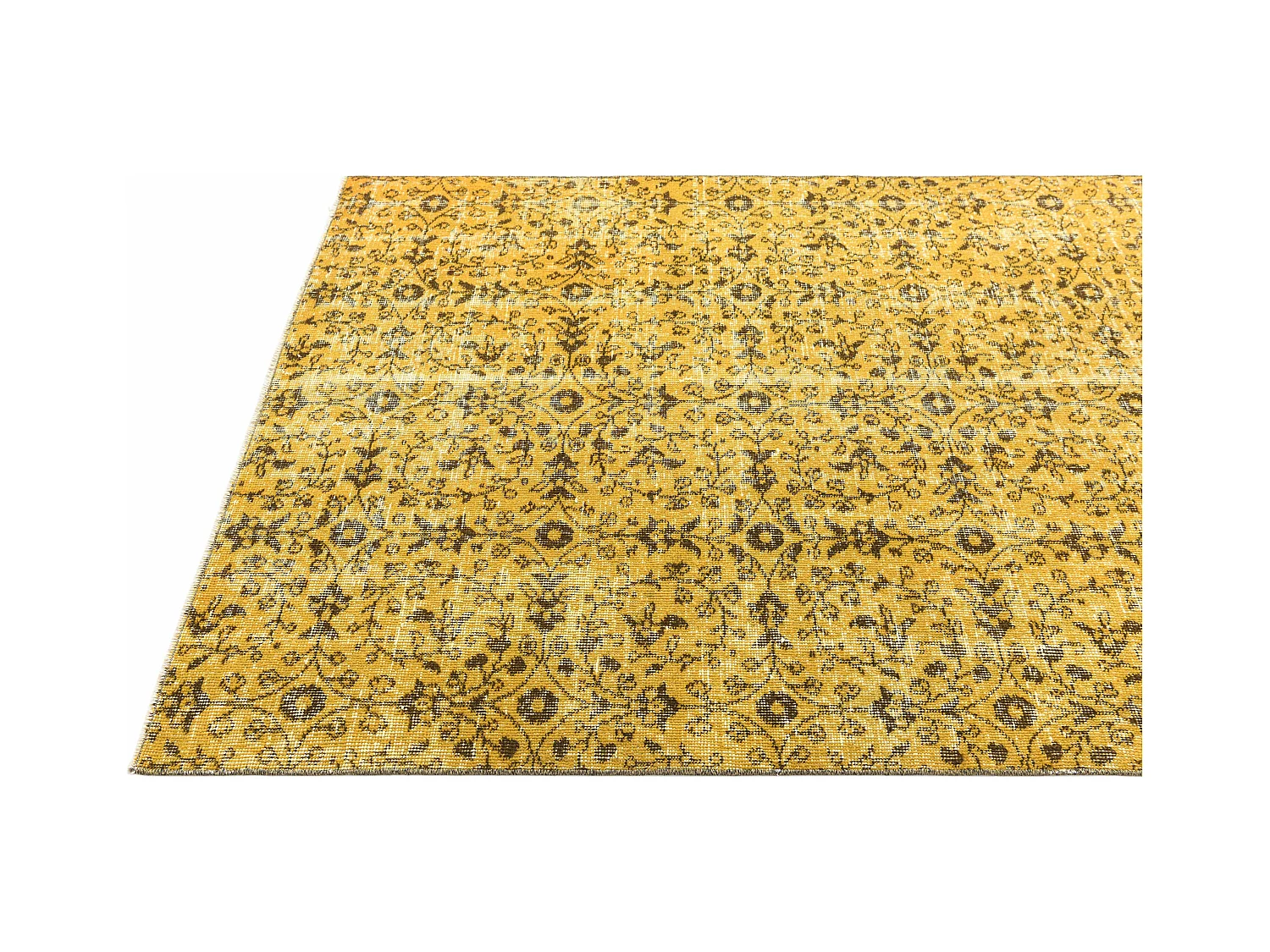 Woltapijt 206x130 Geel Ultra Vintage