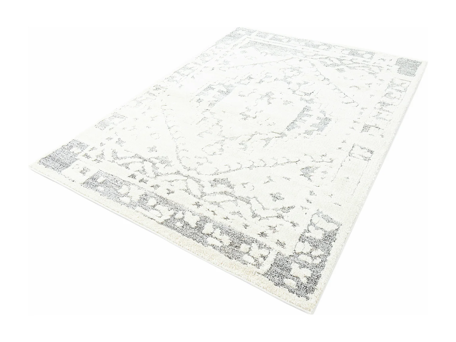 Teppich 160x220 Hellgrau Vevey