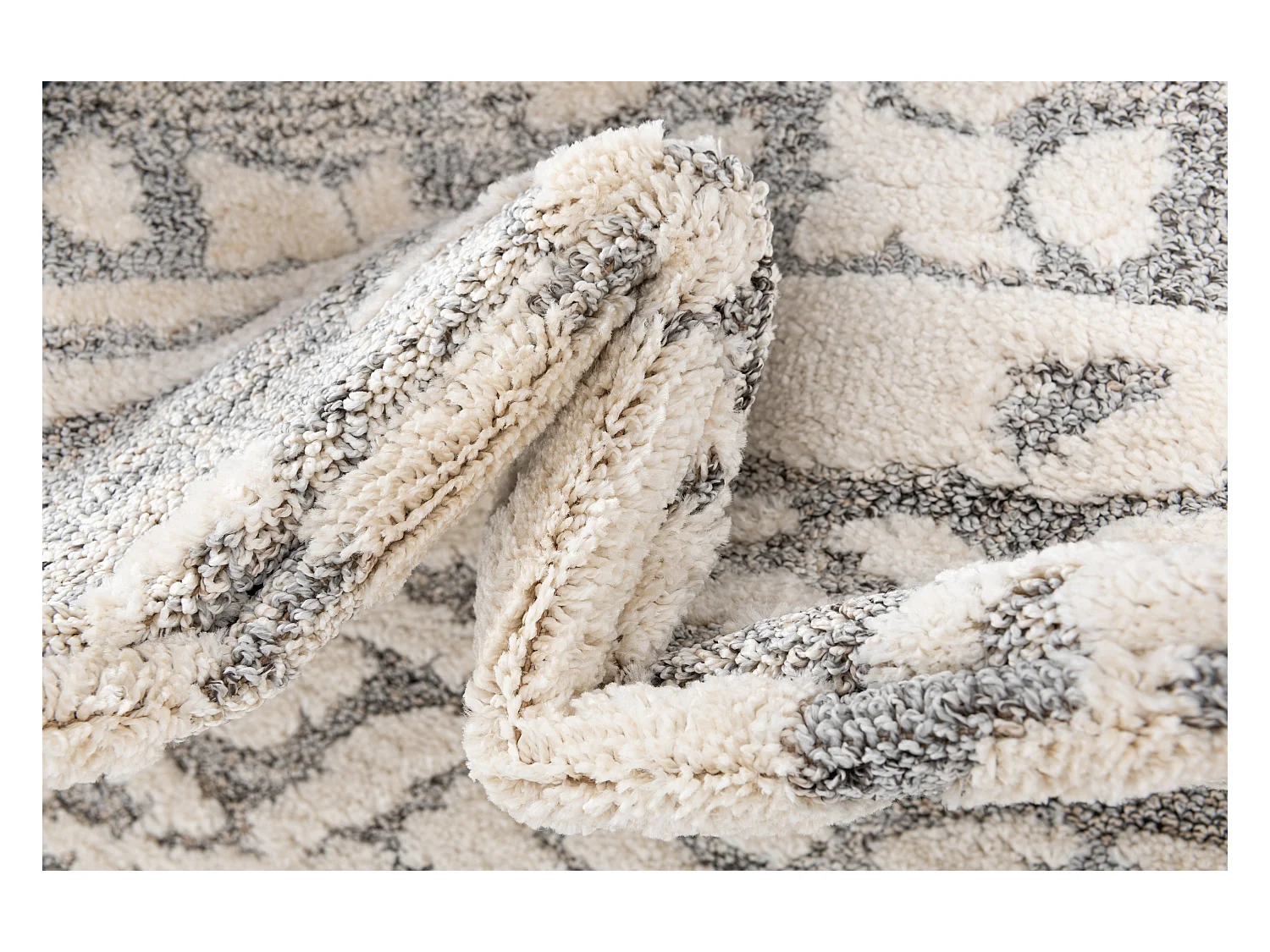 Tapijt 220x160 Lichtgrijs Vevey