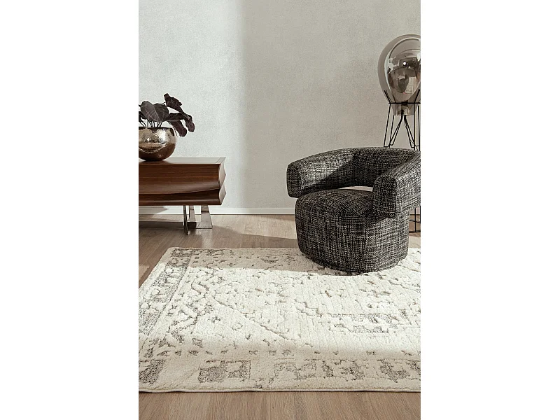 Tapijt 220x160 Lichtgrijs Vevey