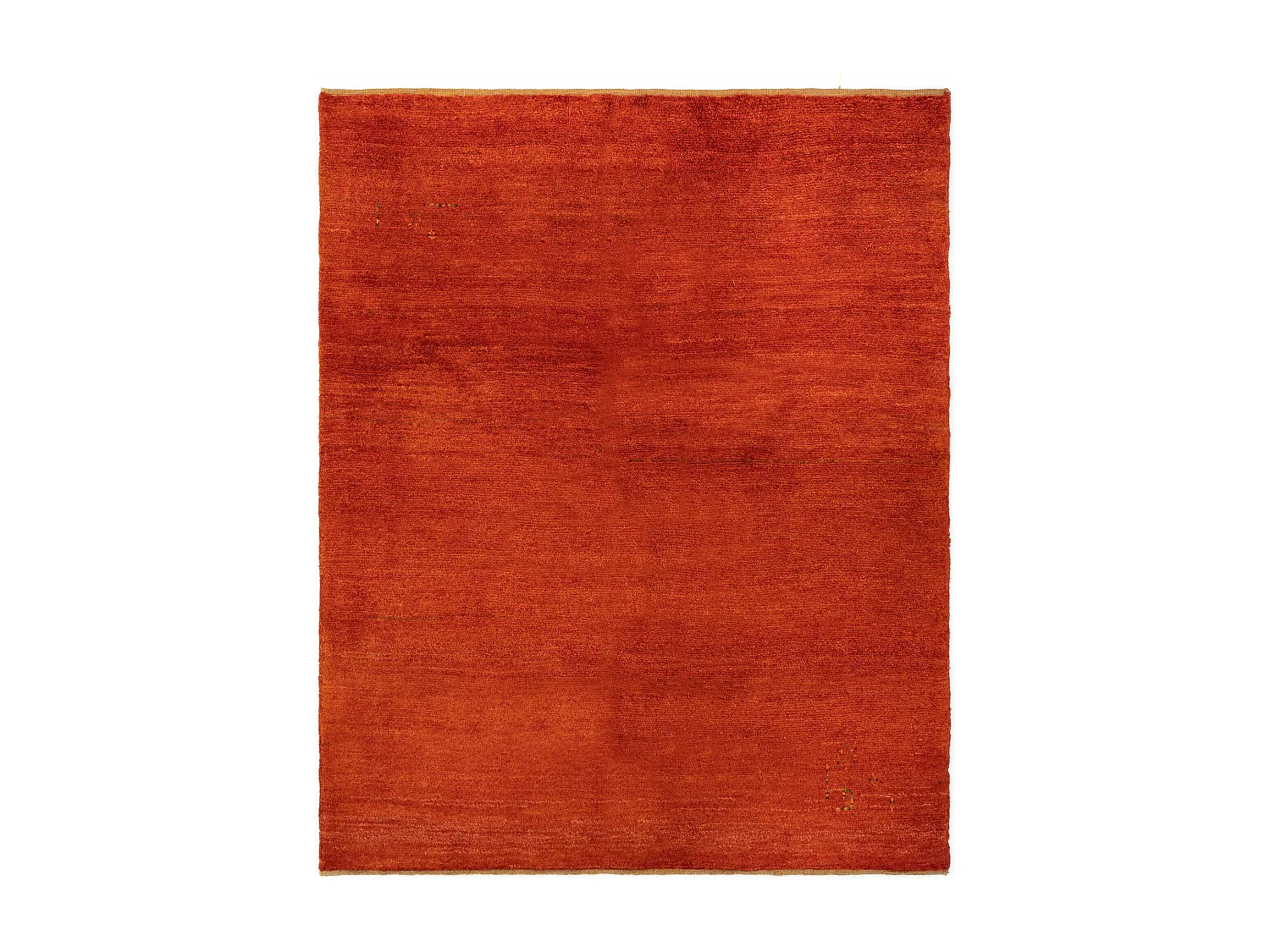 Wollteppich 154x189 Rot Gabbeh Shouli