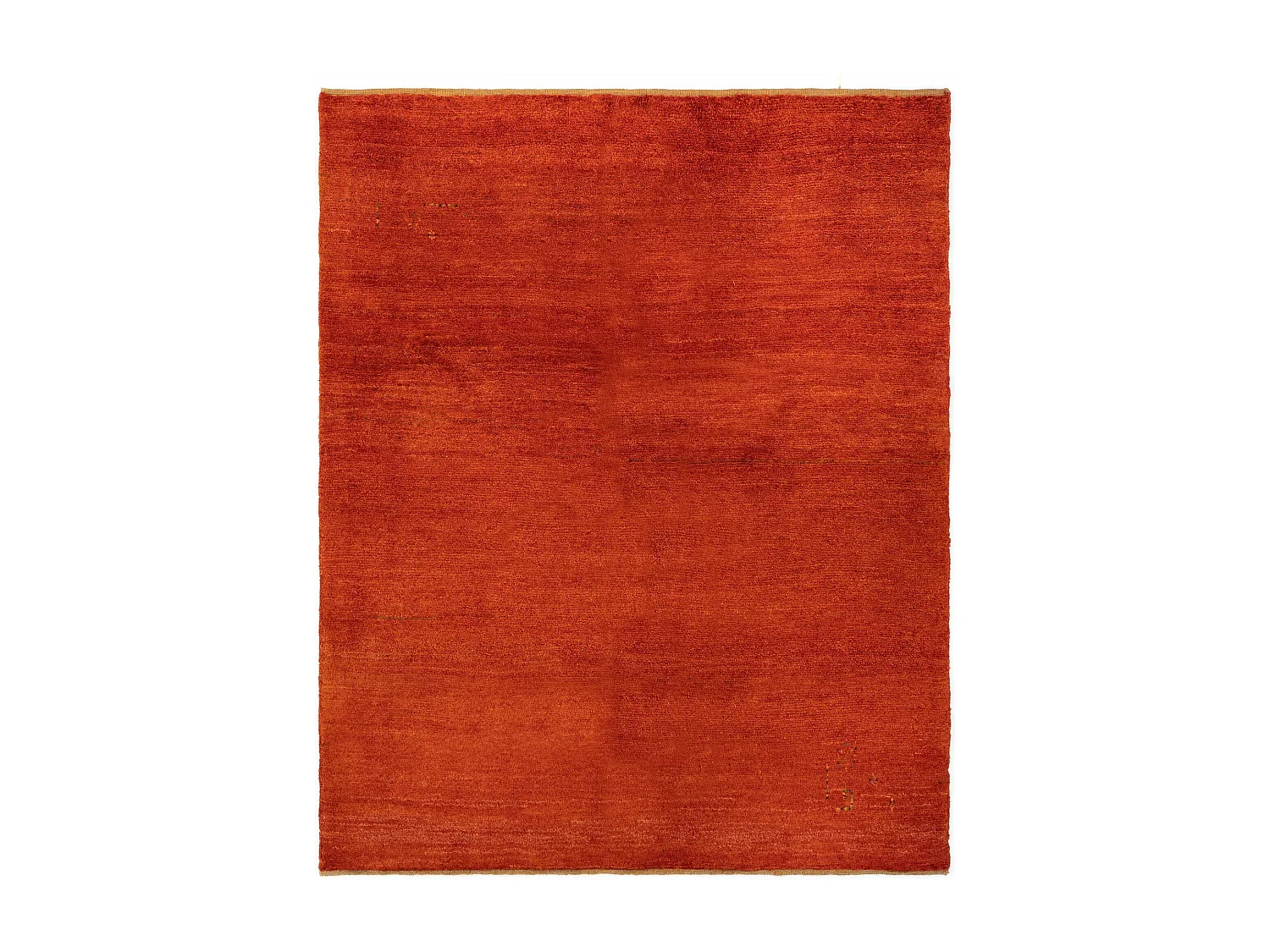 Wollteppich 154x189 Rot Gabbeh Shouli