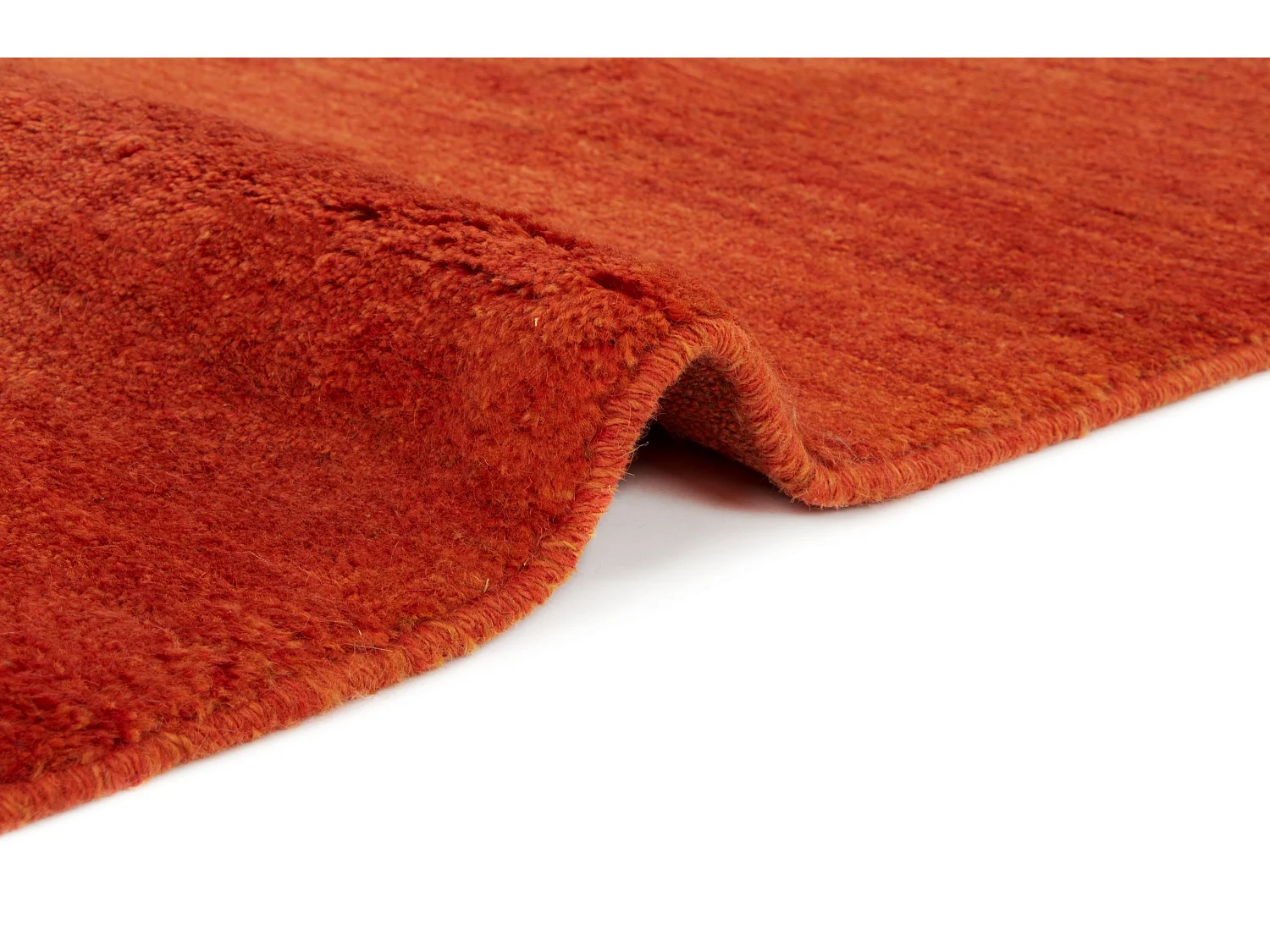 Tapis de laine 154x189 rouge Gabbeh Shouli