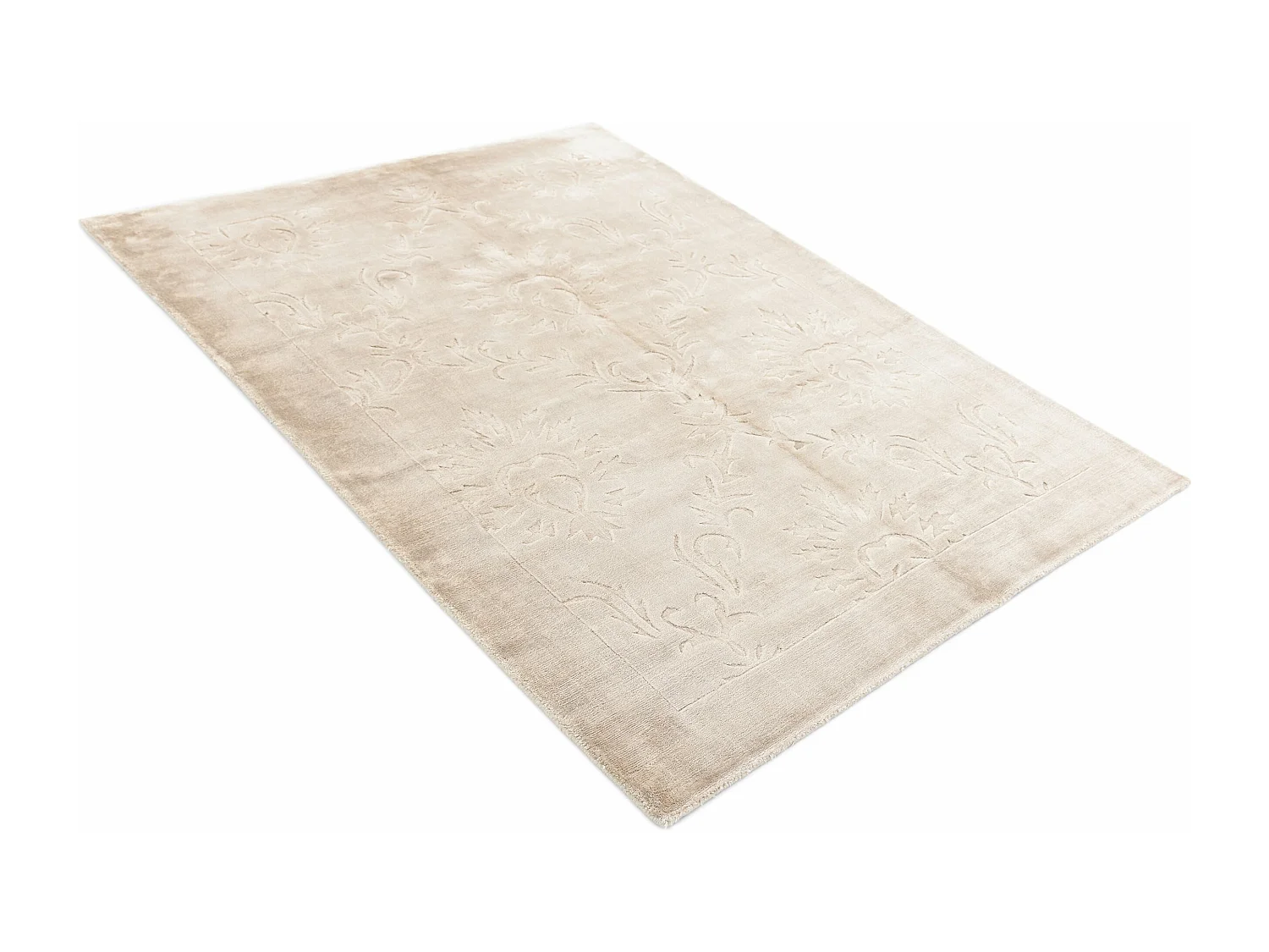 Tapis de laine 119x175 brun Darya