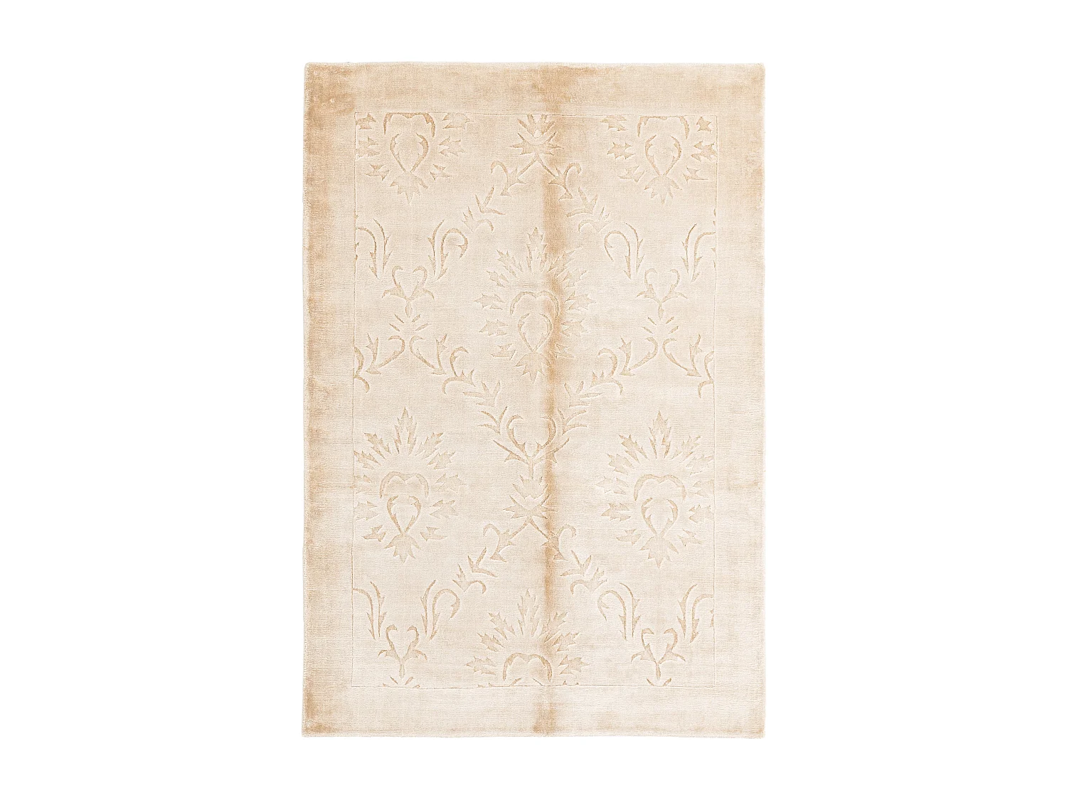 Tapis de laine 119x175 brun Darya