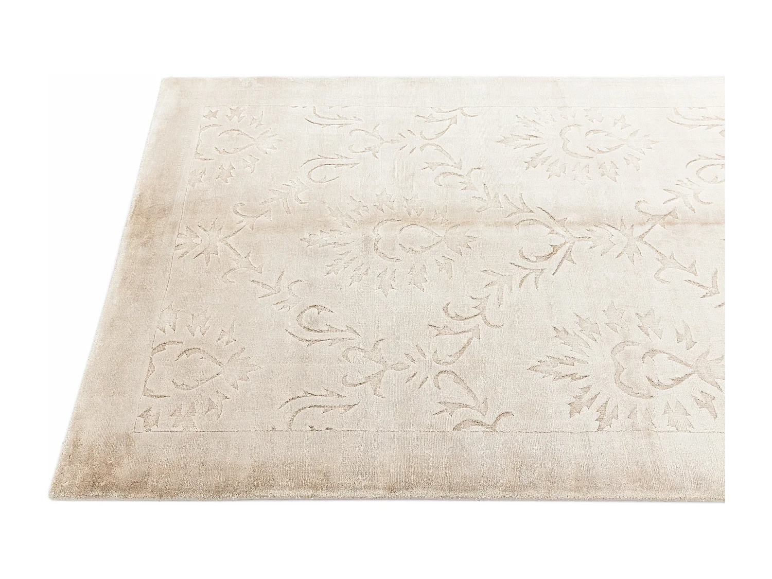 Tapis de laine 119x175 brun Darya