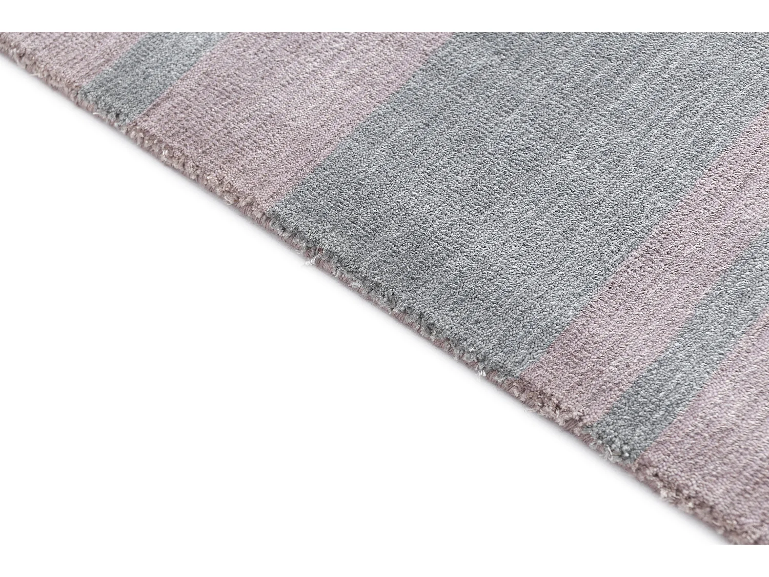 Läufer-Wollteppich 81x297 Rosa Darya