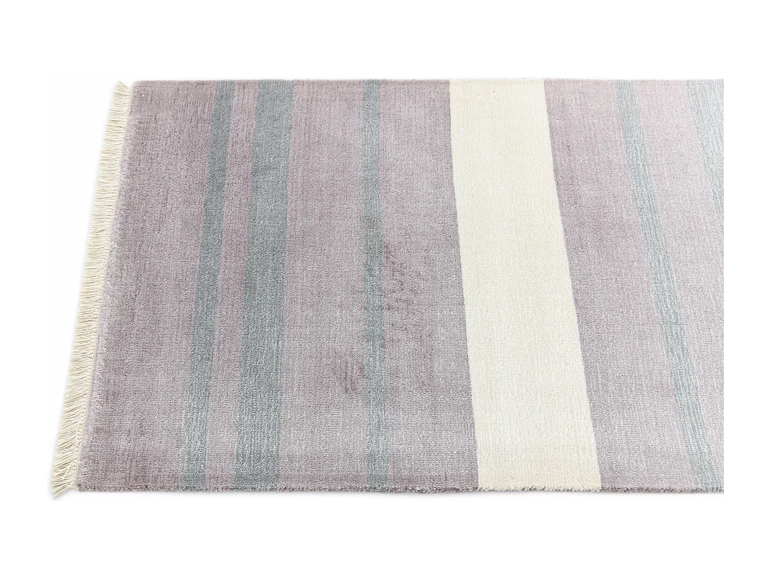 Läufer-Wollteppich 81x297 Rosa Darya