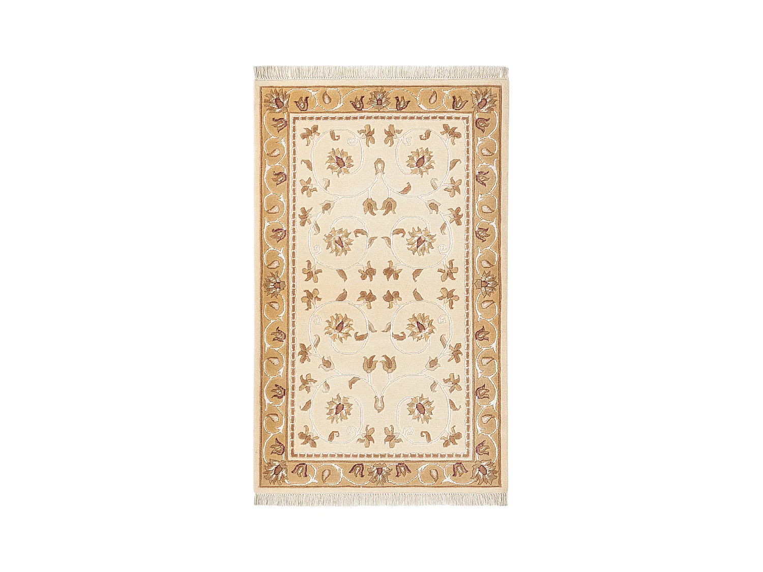 Tapis de laine 91x150 brun Darya