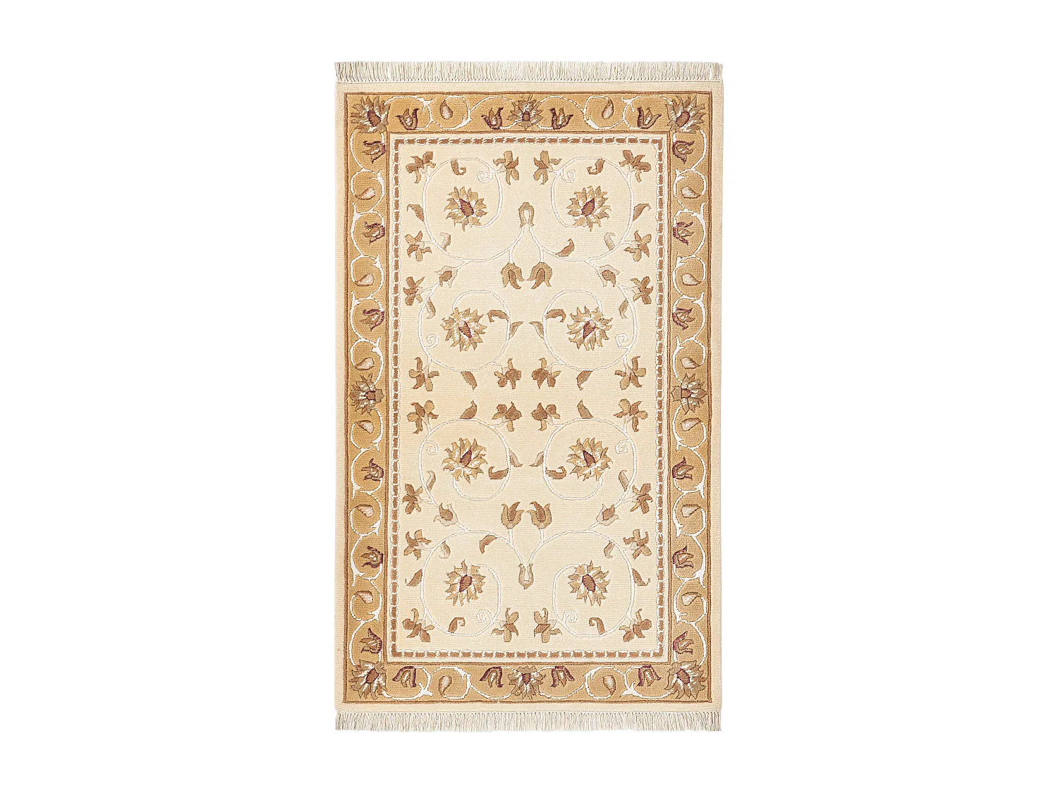 Tapis de laine 91x150 brun Darya