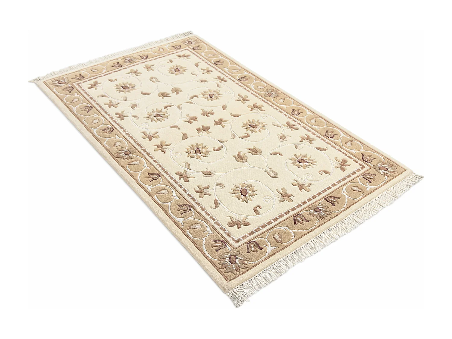 Tapis de laine 91x150 brun Darya