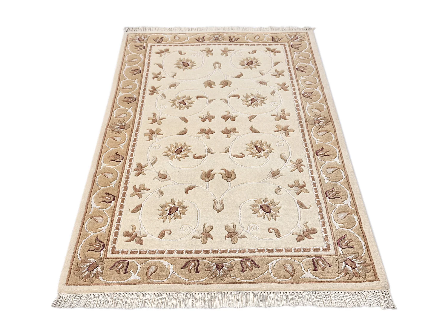 Tapis de laine 91x150 brun Darya