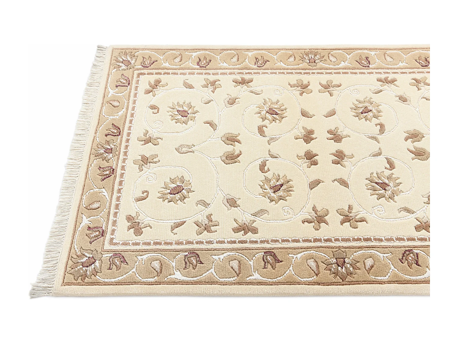 Tapis de laine 91x150 brun Darya