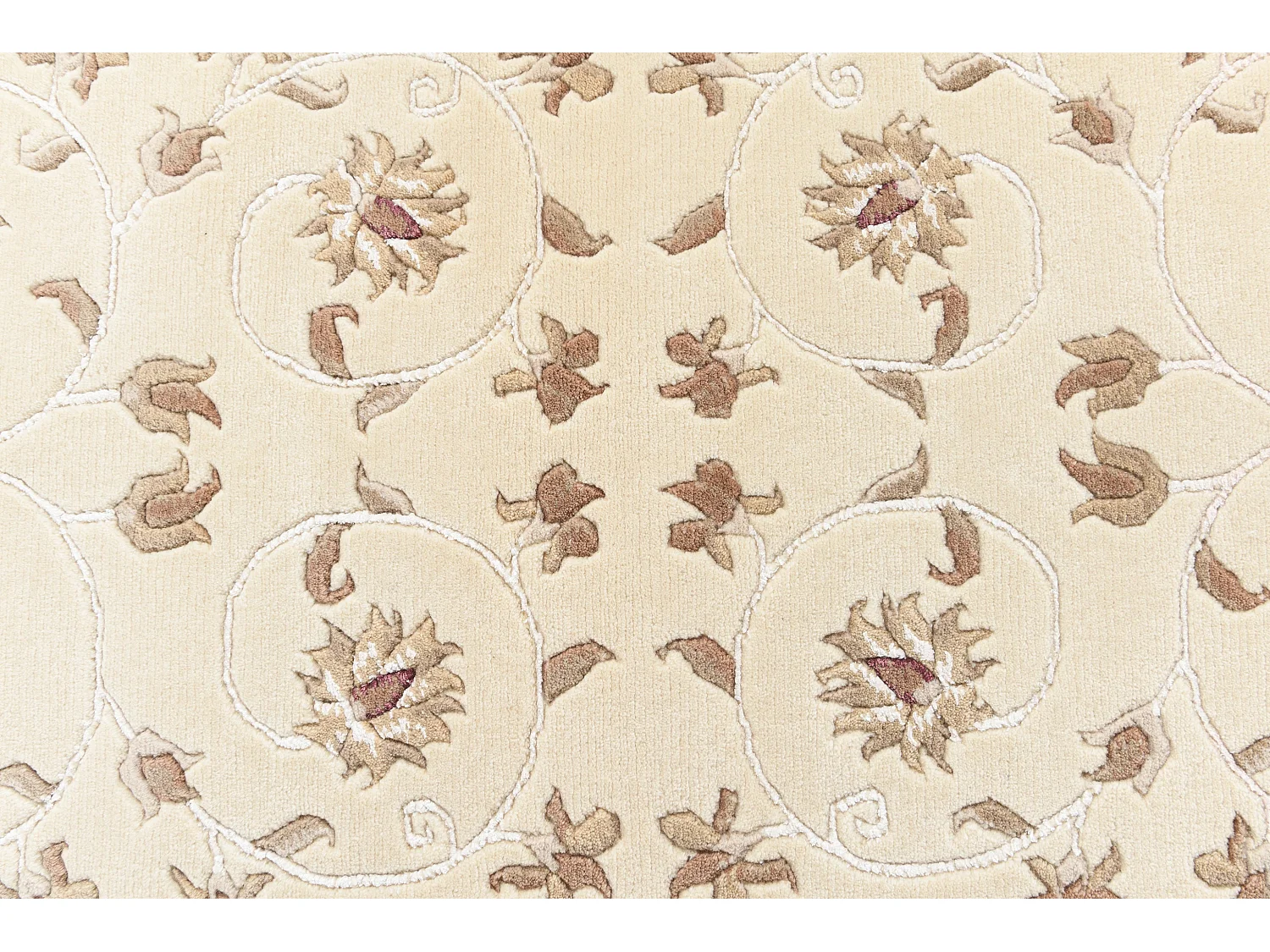 Tapis de laine 91x150 brun Darya
