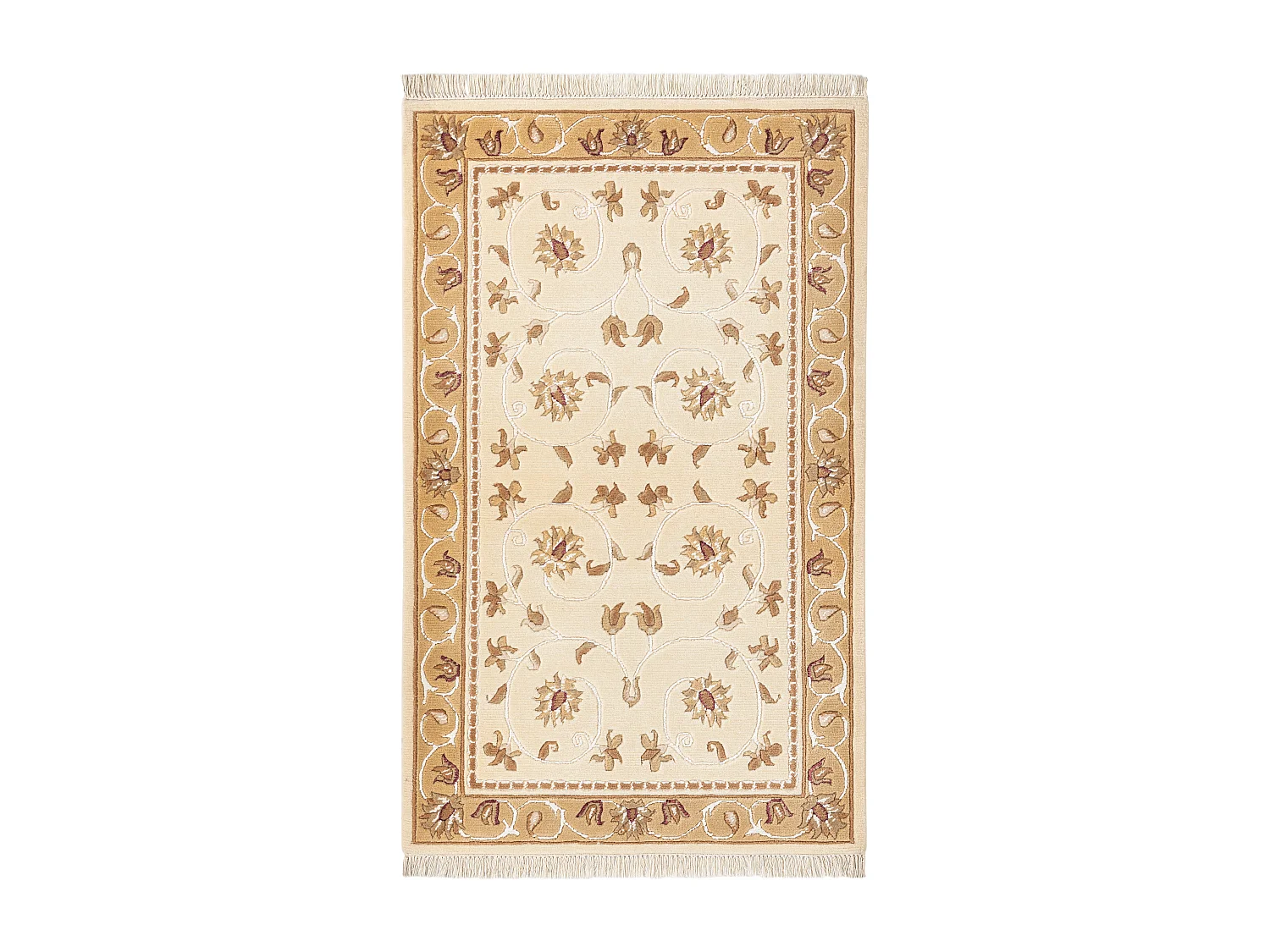 Tapis de laine 91x150 brun Darya