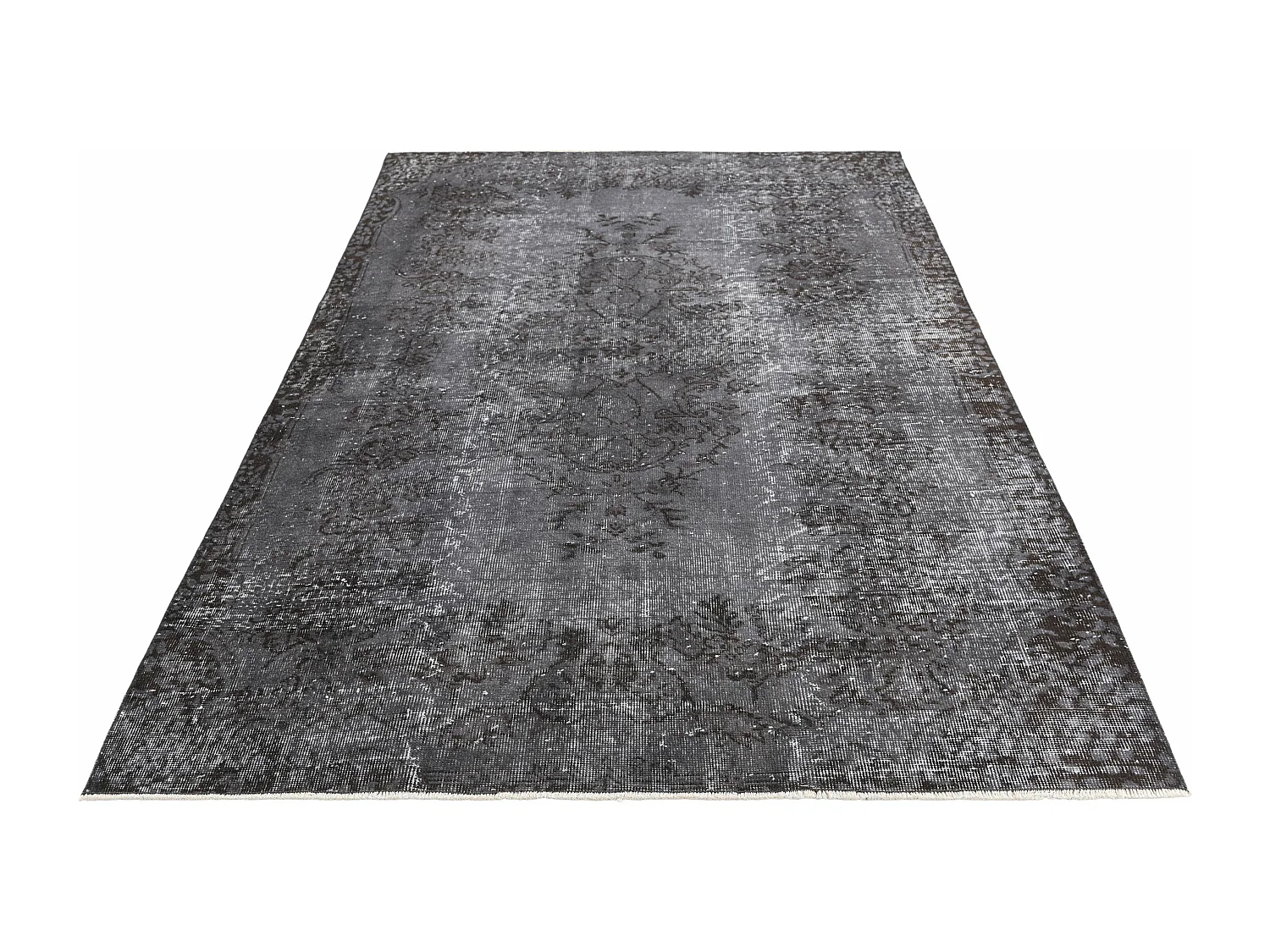 Tapis de laine 160x231 gris Ultra Vintage