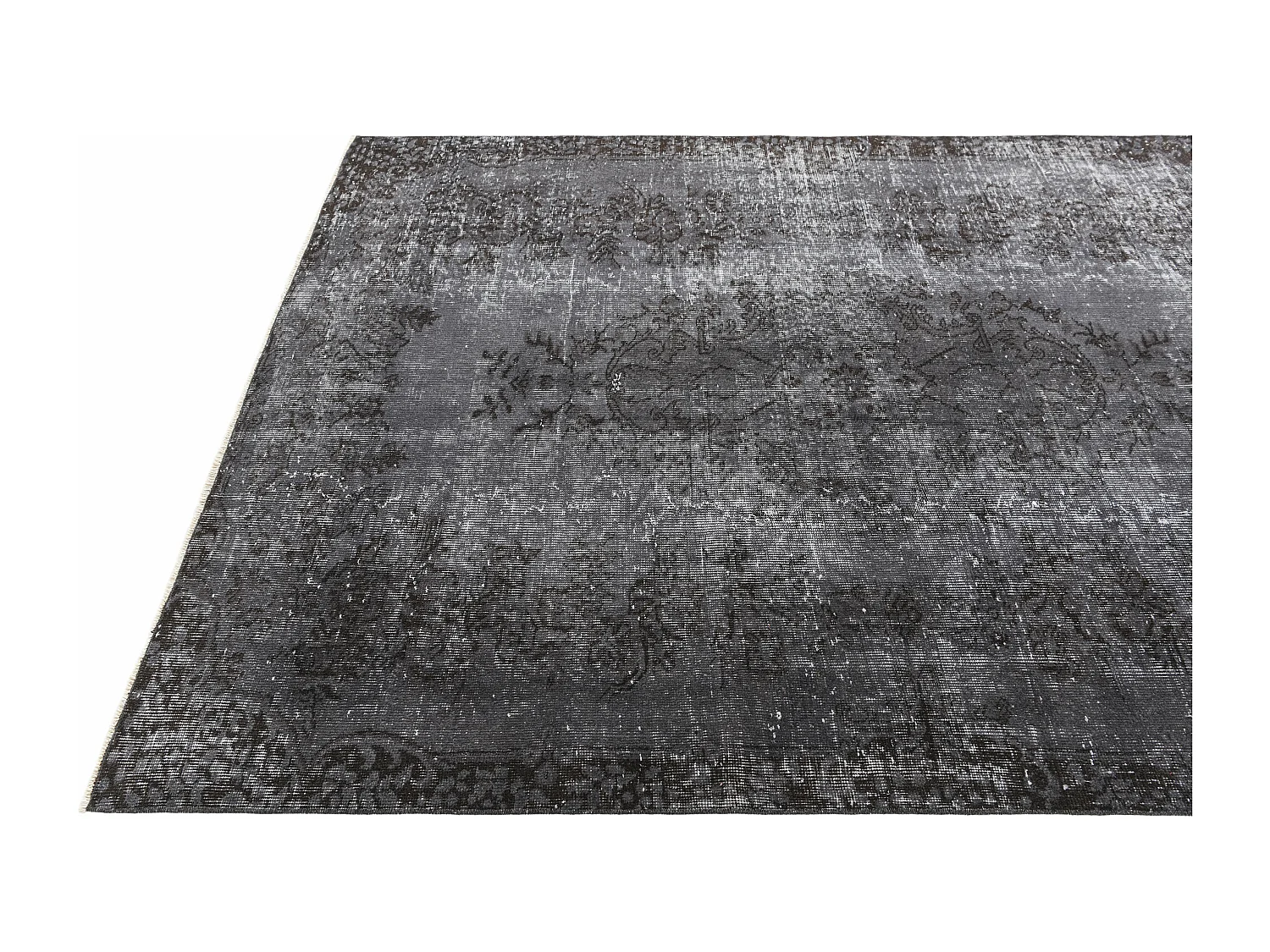 Tapis de laine 160x231 gris Ultra Vintage