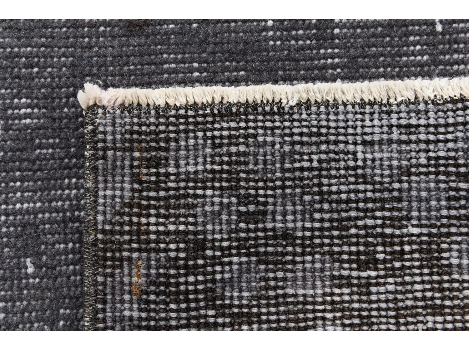 Tapis de laine 160x231 gris Ultra Vintage