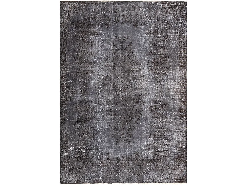 Tapis de laine 160x231 gris Ultra Vintage